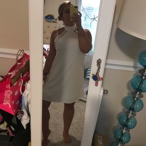 White lace lulu dress